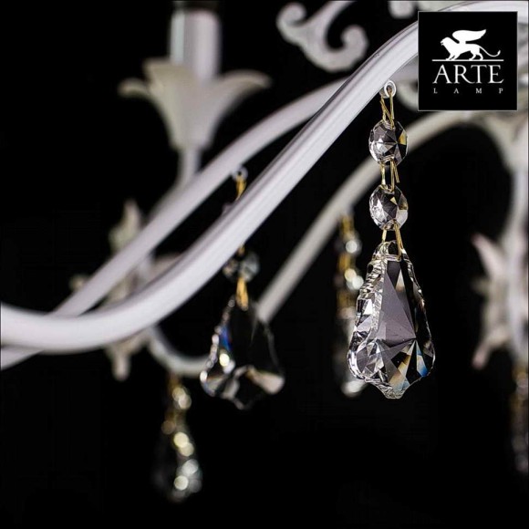 Люстра Angelina a5349lm-8wh Arte Lamp Люстра Angelina a5349lm-8wh Arte Lamp