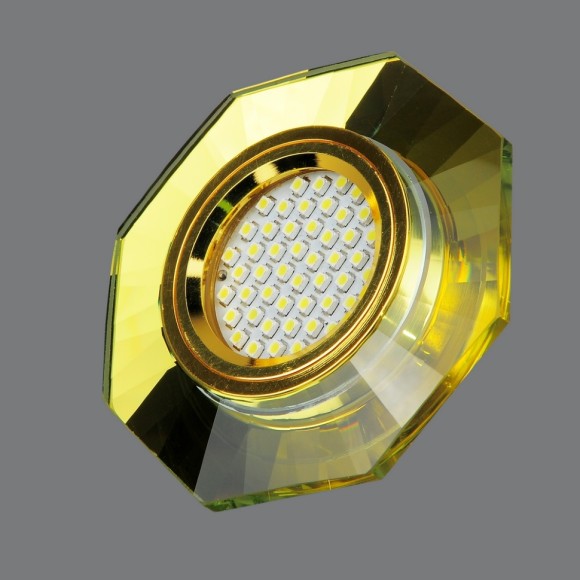 Светильник точечный желтый-золотой 8120-MR16-Yl-Gl ELVAN