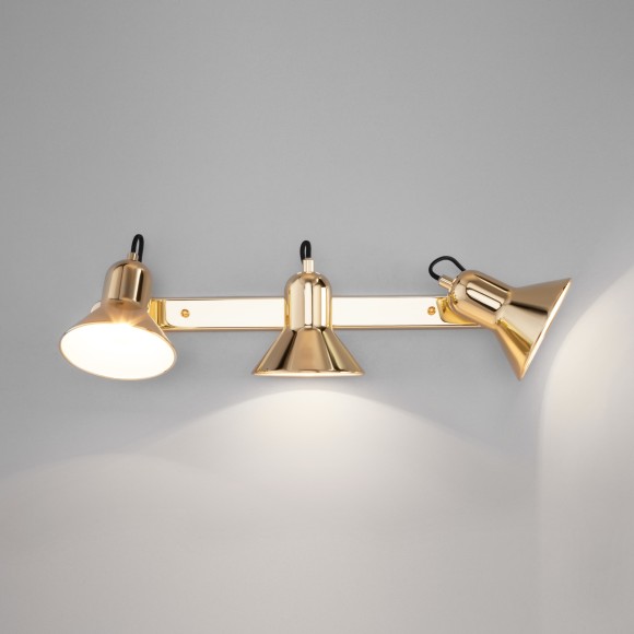 Настенный светильник с поворотными плафонами 20082/3 золото Настенный светильник с поворотными плафонами 20082/3 золото