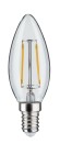 Лампа филаментная Paulmann Свеча 2.6Вт 250Лм 2700К Е14 LED 230В Прозрачный Не димм. 28683