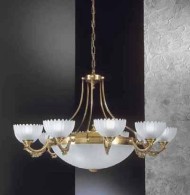 Подвесная люстра Reccagni Angelo L 3030/8+4 Подвесная люстра Reccagni Angelo L 3030/8+4