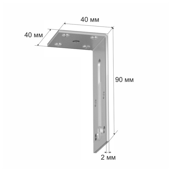 Угол профиля Denkirs TR3045-AL