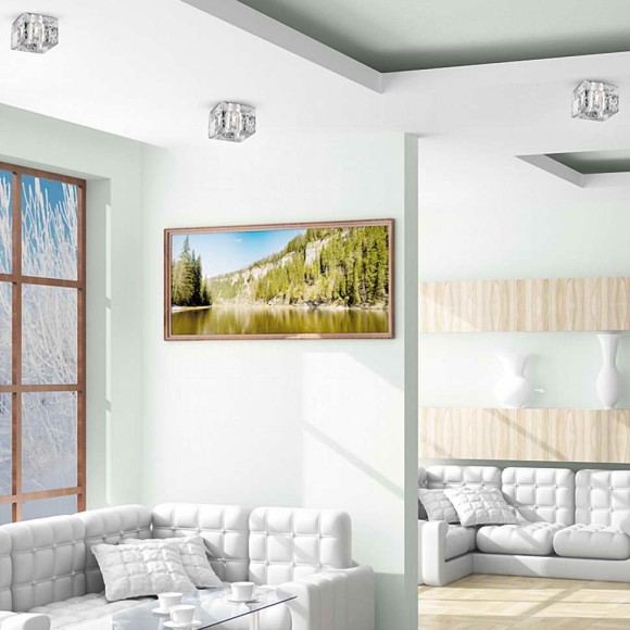 Декоративный встраиваемый неповоротный светильник Cubic 369514 Novotech