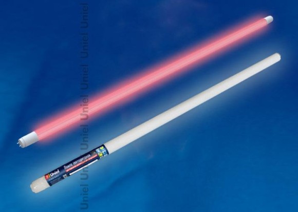 Лампа светодиодная для витрин с мясной продукцией (09642) G13 20W 410-480K LED-T8-20W/SM/G13/CL