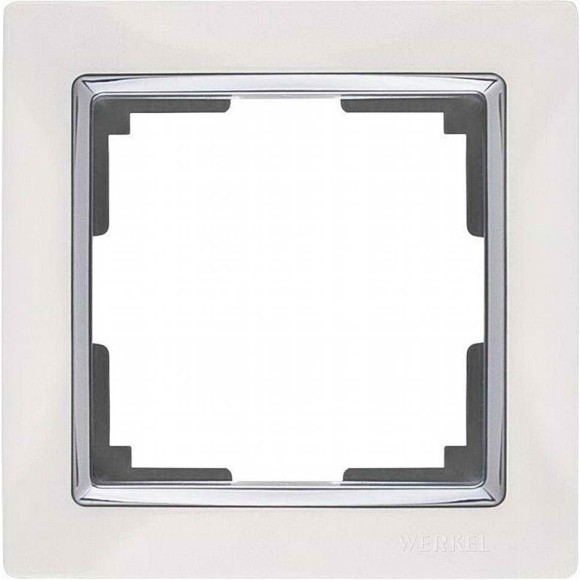 Рамка на 1 пост (белый) Werkel WL03-Frame-01-white