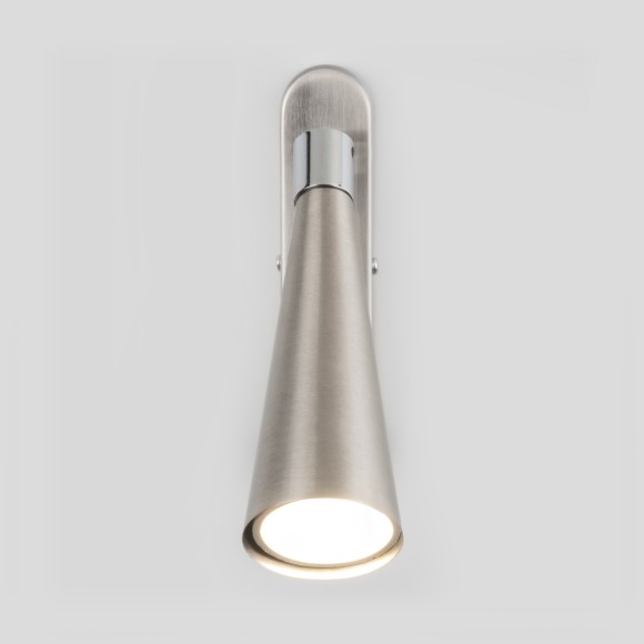 Horn GU10 SW сатинированный никель Настенный светильник MRL 1010 Elektrostandard