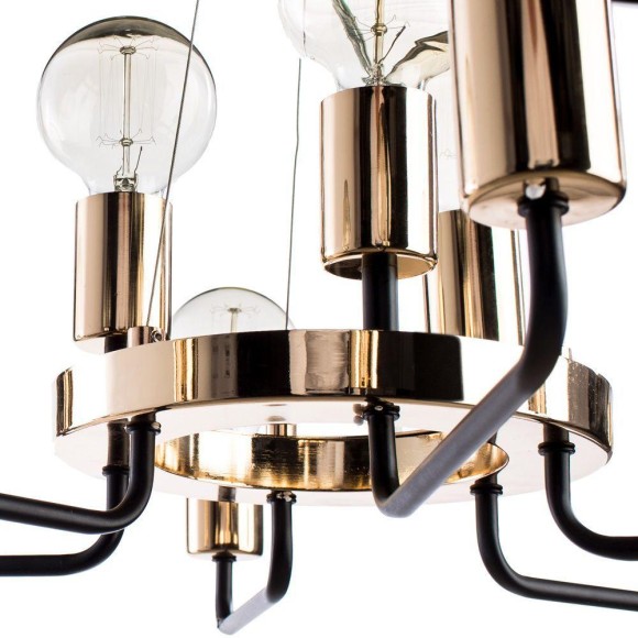 Люстра Gelo a6001lm-9bk Arte Lamp Люстра Gelo a6001lm-9bk Arte Lamp