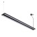 358446 OVER NT20 075 черный Подвесной светильник IP20 LED 40W вниз + 20W вверх 100-277V ITER