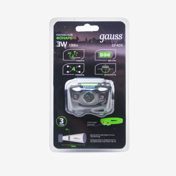 Фонарь Gauss GF405 Фонарь Gauss GF405