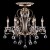Люстра с хрусталем 12505/6 античная бронза