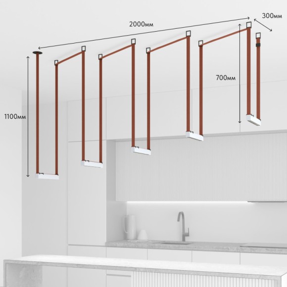 Трек-система Denkirs DK55SET17-01-BR Трек-система Denkirs DK55SET17-01-BR