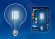 Лампа светодиодная филаментная (UL-00004859) Uniel E27 10W 4000K прозрачная LED-G125-10W/NW/E27/CL PLS02WH