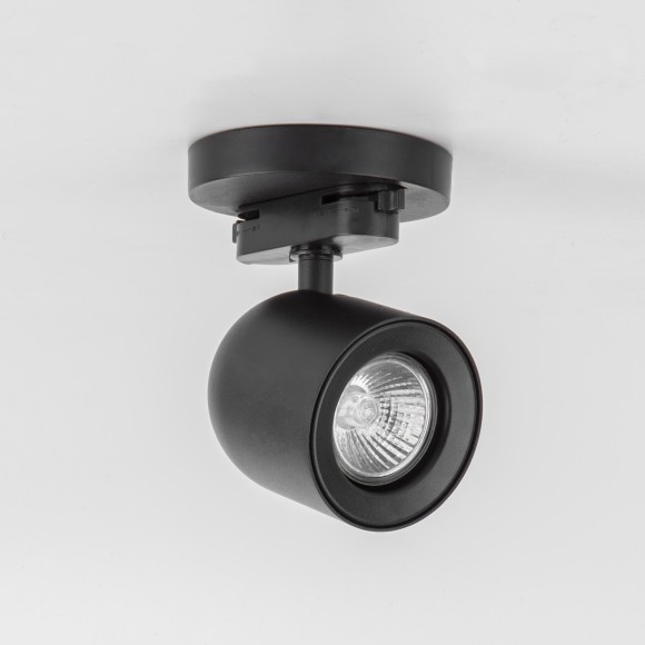 Однофазный шинопровод-адаптер черный TRAF-1-BK Elektrostandard Однофазный шинопровод-адаптер черный TRAF-1-BK Elektrostandard