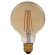 Лампа светодиодная филаментная диммируемая E27 4W 2200K золотая 057-158