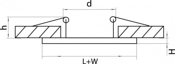 Рамка Lightstar 214513 Рамка Lightstar 214513