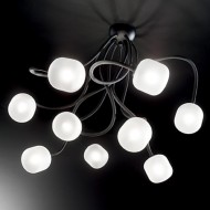 Потолочный светильник OCTOPUS PL9 NERO 175010 Потолочный светильник OCTOPUS PL9 NERO 175010