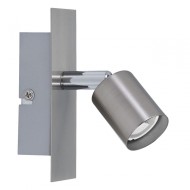 66706 Светильник Georgia max1x10W GU10 Ni geb M