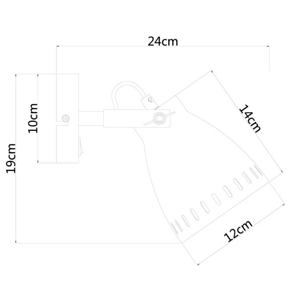Спот Luned a2214ap-1wh Arte Lamp