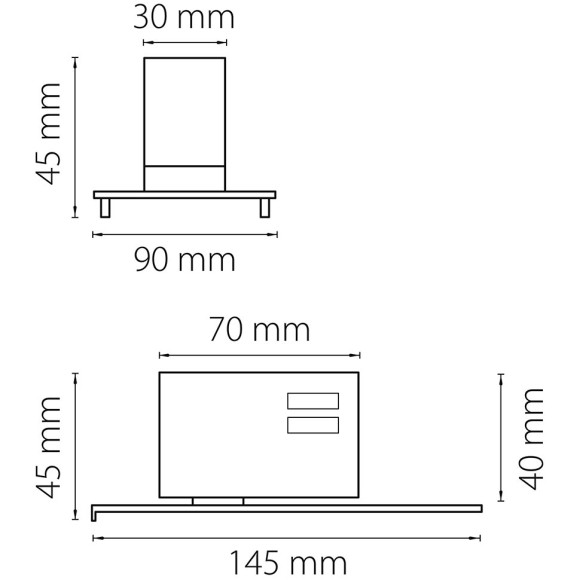 Трековое крепление с 3-фазным адаптером к 05121x Lightstar Asta 594037 Трековое крепление с 3-фазным адаптером к 05121x Lightstar Asta 594037