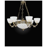 Подвесная люстра Reccagni Angelo L 7052/6+2 Подвесная люстра Reccagni Angelo L 7052/6+2