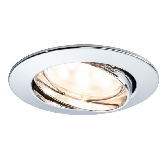 92769 Светильник EBL Coin LED 1x6,5W 51mm rund schw Chrom