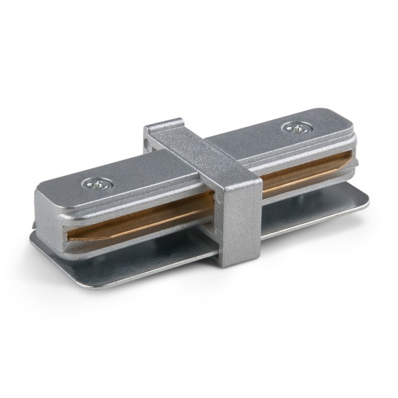 Коннектор прямой для однофазного шинопровода (серебристый) TRC-1-1-I-CH Elektrostandard