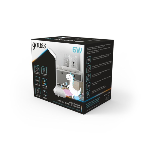 Детская настольная лампа Gauss GT7011 Детская настольная лампа Gauss GT7011