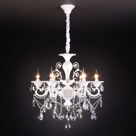 Подвесная люстра с хрусталем 294/6 Strotskis