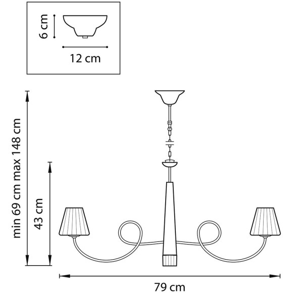 Люстра подвесная Lightstar Vortico 814277 Люстра подвесная Lightstar Vortico 814277