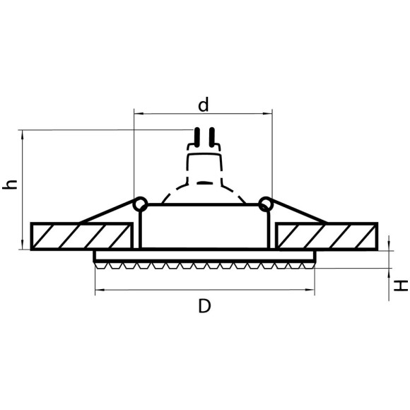Светильник точечный встраиваемый декоративный Lightstar Miriade 011914 Светильник точечный встраиваемый декоративный Lightstar Miriade 011914