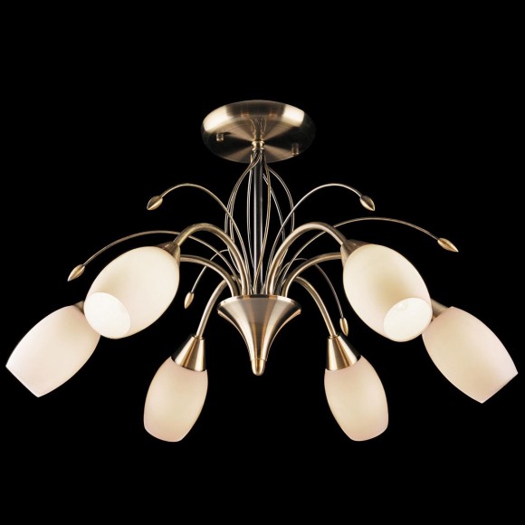 Потолочная люстра Eurosvet 22080/6 античная бронза Потолочная люстра Eurosvet 22080/6 античная бронза