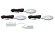93768 Светильник EBL Deco IP44 LED 3x1W Alu