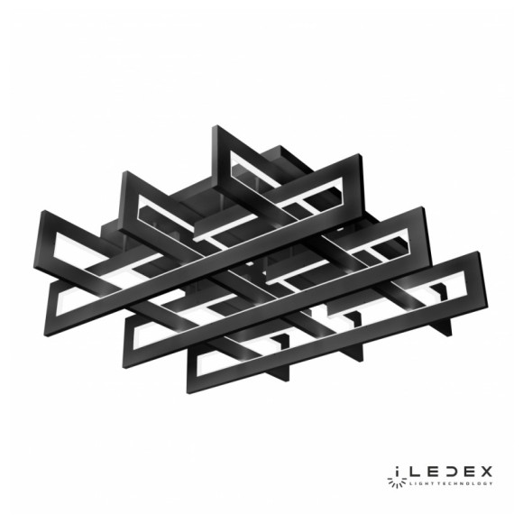 Накладная люстра iLedex 9082-800*800-X 192W BK