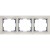 Рамка на 3 поста (слоновая кость) Werkel WL03-Frame-03-ivory