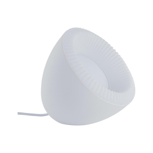 Светильник настольный Paulmann Corus H129мм D15см 7.6Вт 2700К LED IP20 230В Белый Плаcтик Выкл 70932