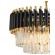 Подвесная люстра Natali Kovaltseva DARIAN 76017/10C GOLD BLACK
