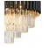 Подвесная люстра Natali Kovaltseva DARIAN 76017/10C GOLD BLACK