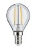 Лампа филаментная Paulmann Drop LED Капля 2.6Вт 250Лм 2700К E14 230В Прозрачный 28689