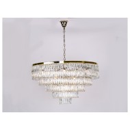 Подвесная люстра Newport 10129+17/C gold