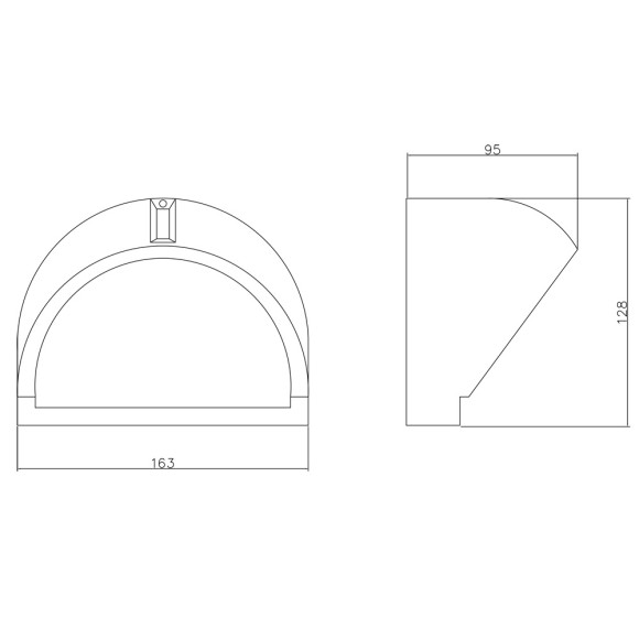 Уличный светильник Urban a2801al-1bk Arte Lamp картинка 3