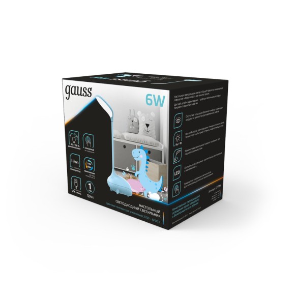 Детская настольная лампа Gauss GT7016 Детская настольная лампа Gauss GT7016