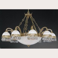 Подвесная люстра Reccagni Angelo L 7100/10+4 Подвесная люстра Reccagni Angelo L 7100/10+4