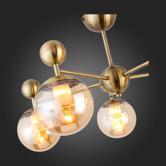 Люстра потолочная PECHIO sle106302-05 EVOLUCE Люстра потолочная PECHIO sle106302-05 EVOLUCE