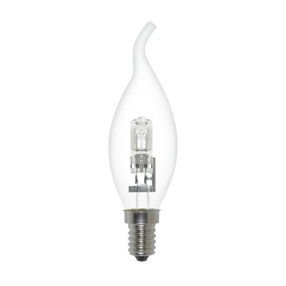 Лампа галогенная (01086) Uniel Е14 28W прозрачная HCL-28/CL/E14 flame