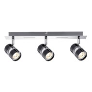 60188 Св-к  Nevo LED Balken 3x3,5W GU10 Sz/Chr