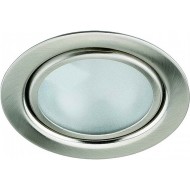 Встраиваемый неповоротный светильник с защитным стеклом (лампа в комплекте) Flat 369120 Novotech Встраиваемый неповоротный светильник с защитным стеклом (лампа в комплекте) Flat 369120 Novotech