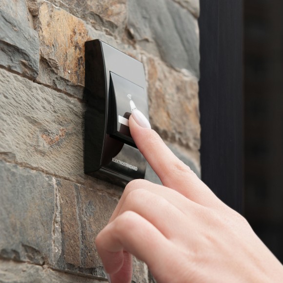 Беспроводной звонок DBQ22M черный DBQ22M WL 36M IP40 Elektrostandard