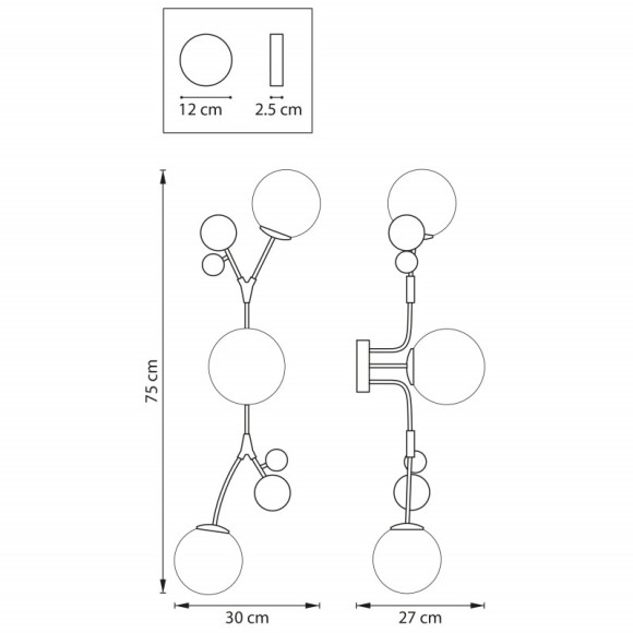 Бра Lightstar 815533 Бра Lightstar 815533