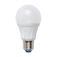 Лампа светодиодная (UL-00005036) Uniel E27 18W 3000K матовая LED-A60 18W/3000K/E27/FR PLP01WH