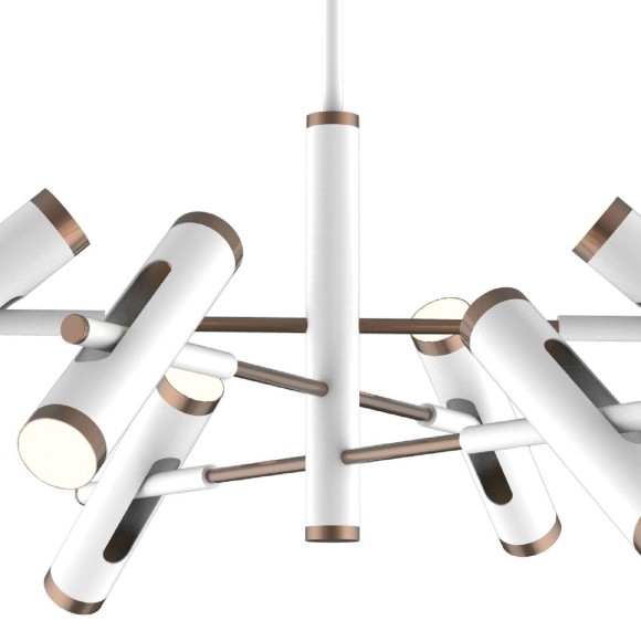 Подвесная светодиодная люстра Favourite Duplex 2325-12P Подвесная светодиодная люстра Favourite Duplex 2325-12P